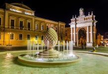 piazza ganganelli a santarcangelo